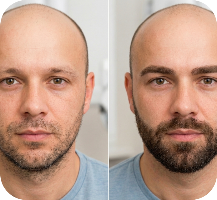 Beard Eyebrow Transplant